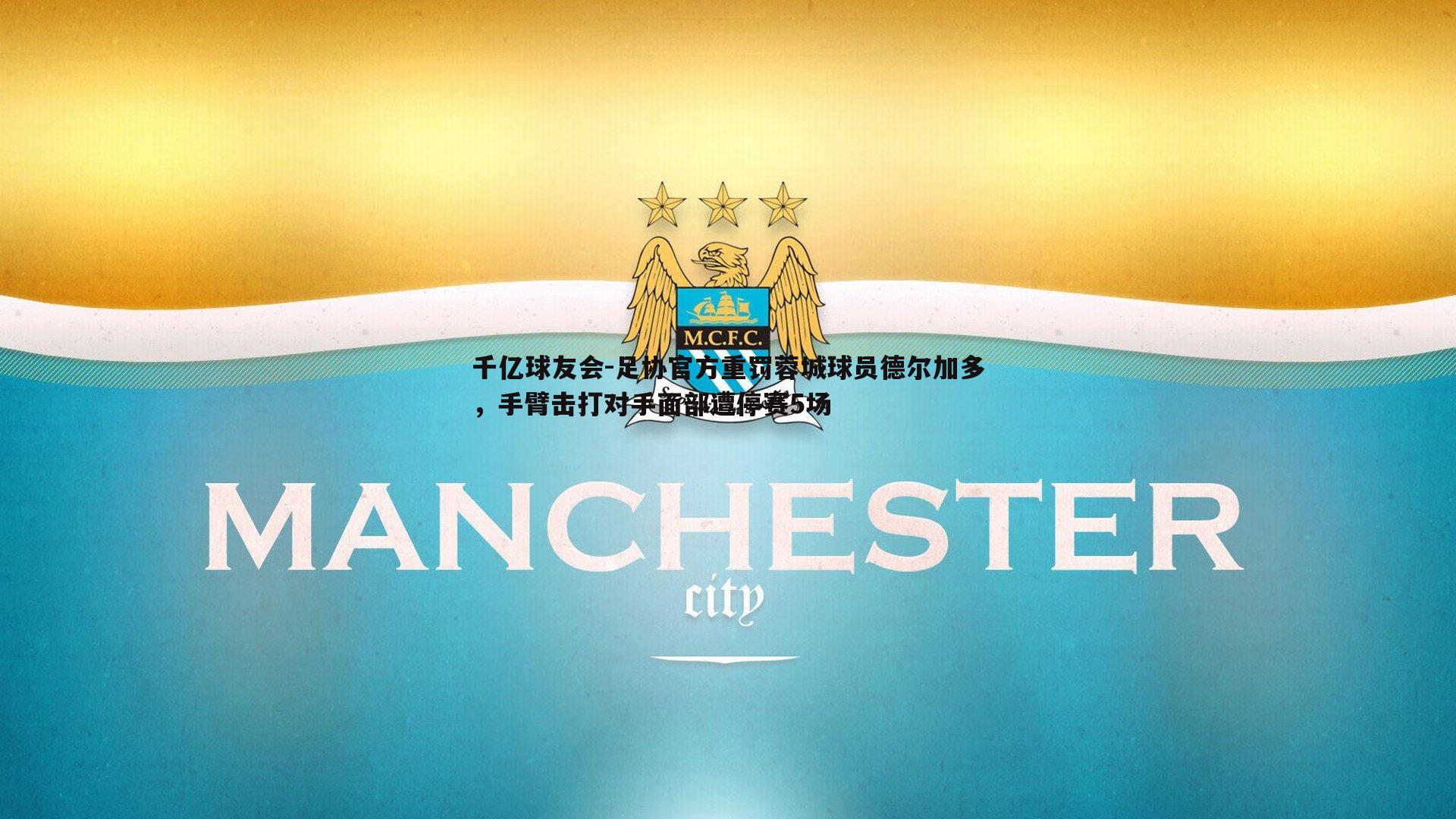 足协官方重罚蓉城球员德尔加多，手臂击打对手面部遭停赛5场